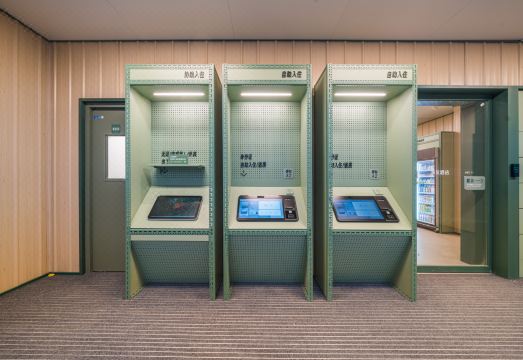 정저우 호텔 로비 전경