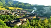 Longyan Amis Family Featured Tulou Homestay (Chuxi Tulou Scenic Area Branch) - صديق للحيوانات الاليفة