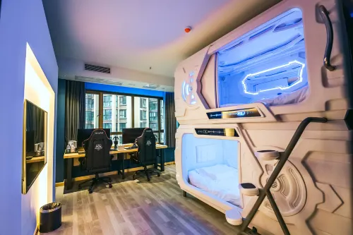 Meishan Xuanwo E-sports Hotel - Hot Tub
