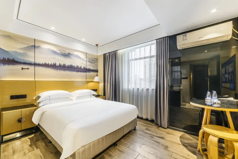 上苑チェーンホテル（広州區莊地下鉄駅中山大學眼科醫院）