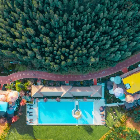 Mushroom outdoor luxury hotel