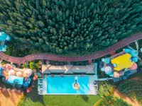 Mushroom outdoor luxury hotel - piscina