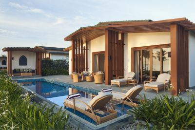 オーシャンビューヴィラ(2ベッドルーム)(プール) モーベンピックリゾート カムランの写真