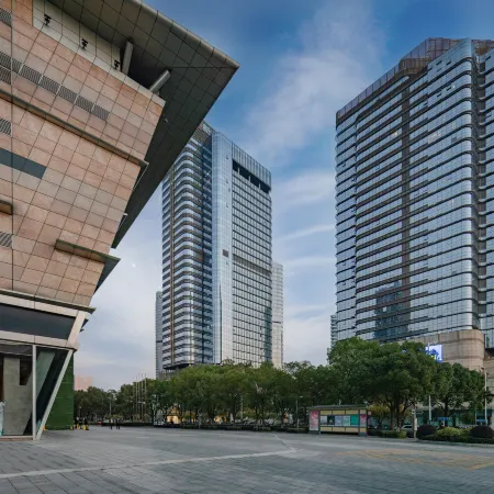 Clouds.Foresight Clouds Service Apartment (Suzhou Eye Ferris Wheel CenterJinji Lake Expo)