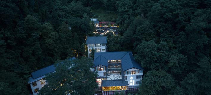 Mount Qingcheng Shanlishan Secret Forest Hot Spring Homestay Hoteles en Dujiangyan