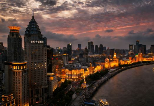 징라이 호텔 동방명주 뷰