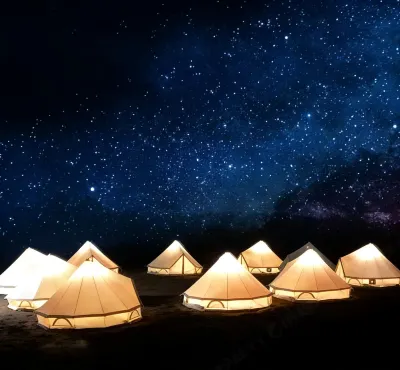 Jinxin Desert Camping Hotel di 