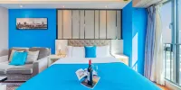 Baihe International Apartment (Pearl River Night Cruise, Beijing Road Pedestrian Street) - Moving Night View Room (tweepersoonsbed)