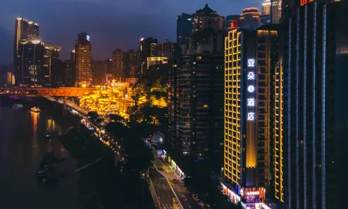 Chongqing Jiefangbei Hongyadong  river view Atour s Hotel