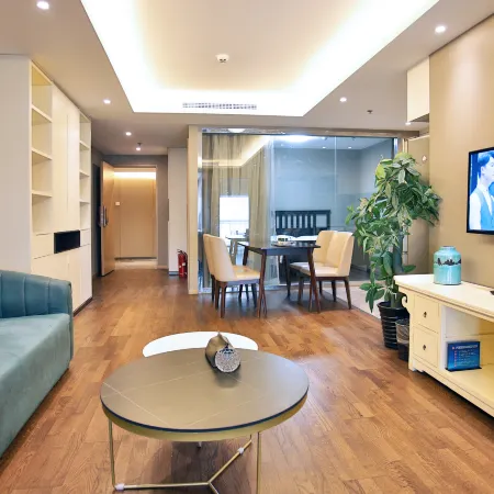 Estee ApartHotel (Beijing Chaoyangmen Children's Research Institute Store) Отели рядом с достопримечательностью «Улица Ябао-роуд»