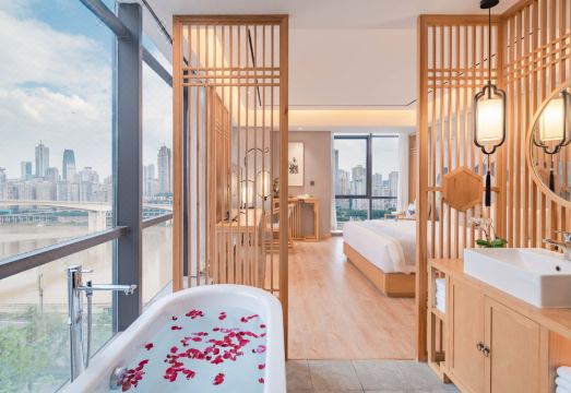 江悦墨香酒店（北滨路鎏嘉码头店）外景图