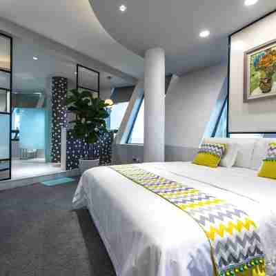 웨이하이 모네 아트 아일랜드 오션뷰 홈스테이 Rooms
