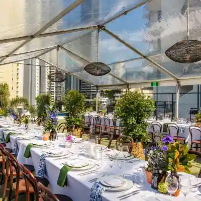 Oakwood Hotel & Apartments Brisbane Dining/Meeting Rooms