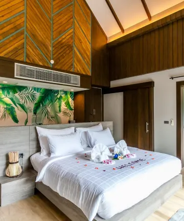 วิลลาดีลักซ์พร้อมวิวสระว่ายน้ำ