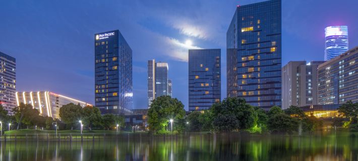 Pan Pacific Serviced Suites Ningbo Hotele w: Ningbo