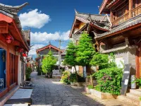 The Old Town of Lijiang Time · Small House · View of the Ancient City Panorama (Beimen Store)