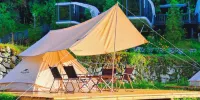 Panda‘s forest homestay - Panda Glamping Tent Site C Zone (bed In Slaapzaal)