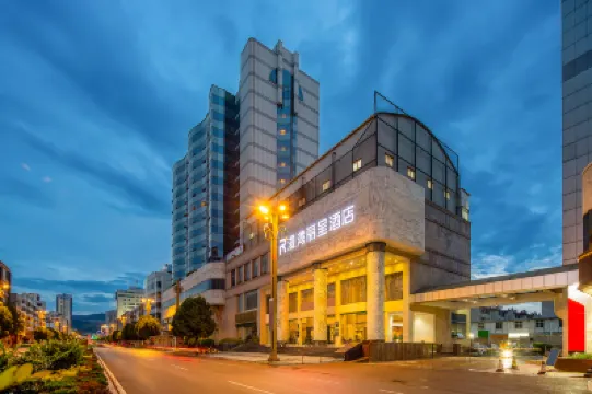 漫湾麗呈ホテル（大理高速鉄道駅洱海公園） 錦興名食街-道路周辺のホテル