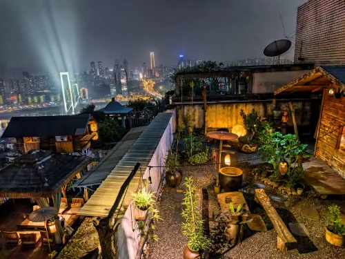 Four rooftop garden youth hostels