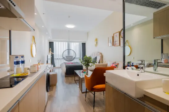 Xi Zhu  Meiyue· Cinema Apartment فنادق في 