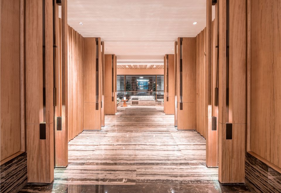 청두 조이허브 에어 호텔의 객실 내부