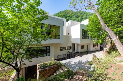 Chongdugou Chuan · Art Hotel (Shuangling Cableway) - ห้องครัว