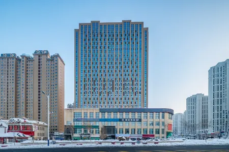 Qiushi Hotel (Urumgi International Convention andExhibition Center Branch) Отели рядом с достопримечательностью «Xinjiang Institute of Light Industry Technology»