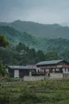 The village head Fang Ruogu mountain house Hotel a Fengxin