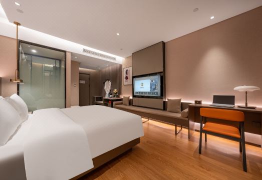 칭다오 호텔 객실 내부 전경