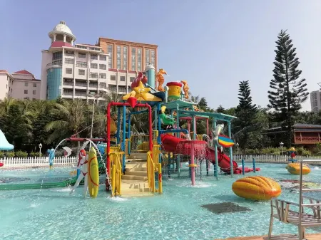 Yuhai Bay International Apartment (Hailing Island Dajiao Bay Maritime Silk Road Tourist Area Store) Отели рядом с достопримечательностью «Hai Ling Island»