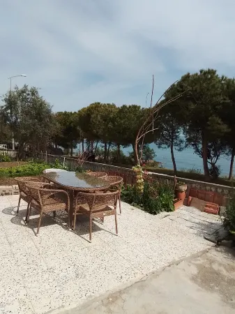 Seaside mansion with detached garden