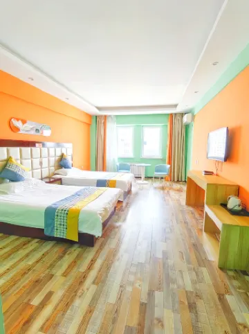 Manzhouli Yunbian Sightseeing Hotel Apartment (Huadu Building High-rise Branch) Отели рядом с достопримечательностью «Sino-Russian Trade Pedestrian Street»