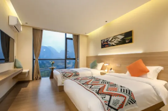 陽朔漠朔山居（十里畫廊遇龍河店） 鄰近圖騰古道景區的酒店