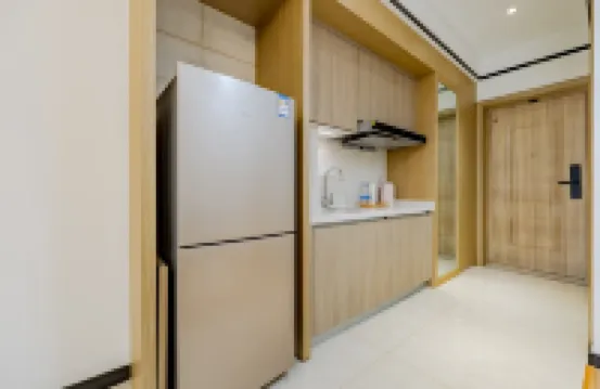Jingran City Apartment (Yintai Department Store, Hefei High-tech Zone) โรงแรมใกล้อุทยานป่าเขาด้าซู