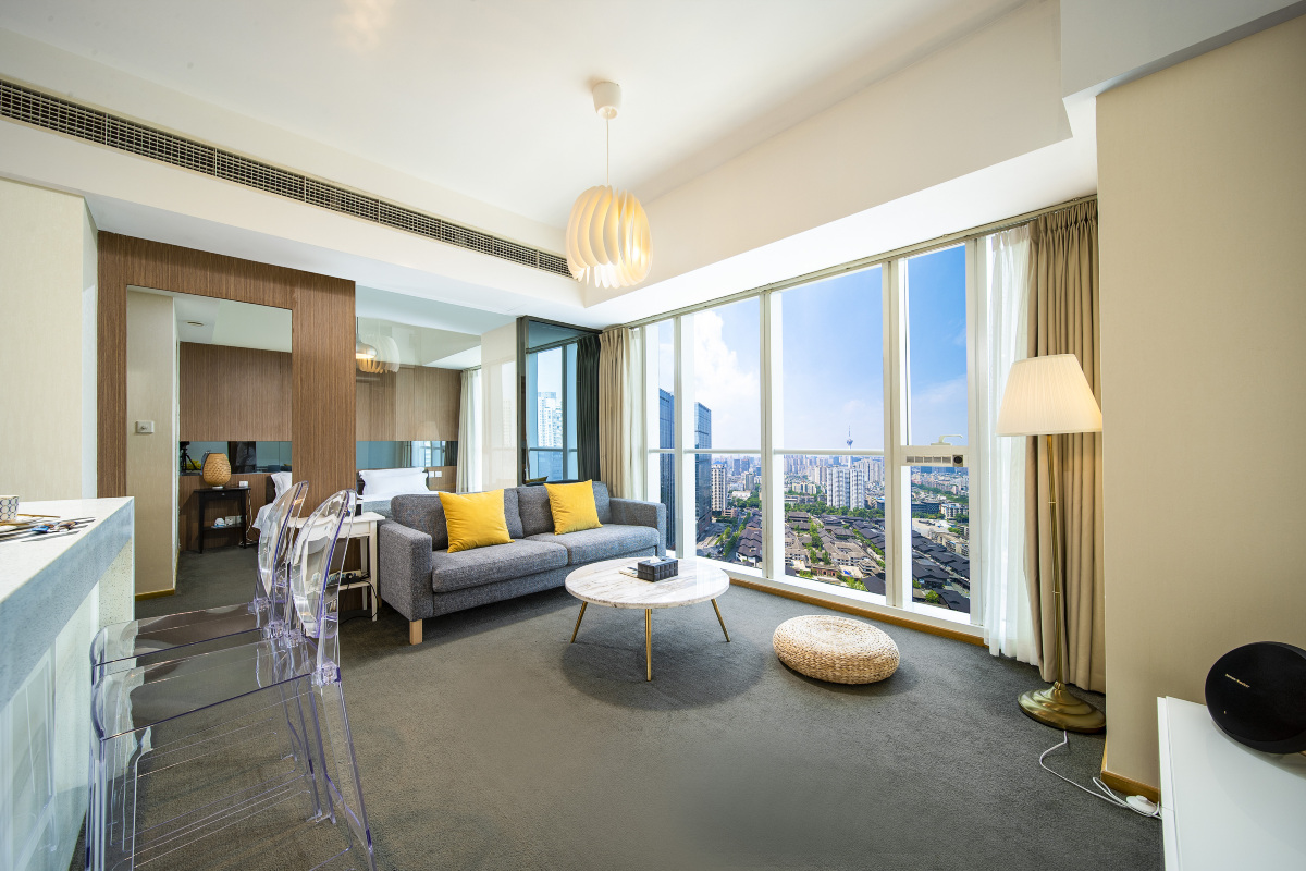 Kaite Liya Creative Theme Apartment (Chengdu Chunxi Tai Koo Li) Hotéis em Chengdu