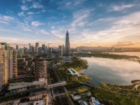 Langhua Audio-Video · High-Altitude Skyline Cityscape | City·View Residence Hotels in Shenzhen