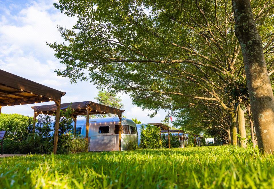 [Bon Chill Glamping By Cosmos Oasis의 텐트 내부 모습]