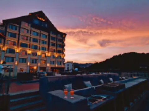 東江湖五島一村華美達酒店 資興酒店