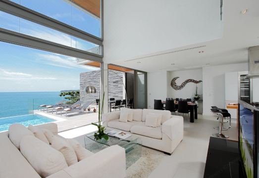 케이프 시에나 호텔의 객실과 바다 뷰