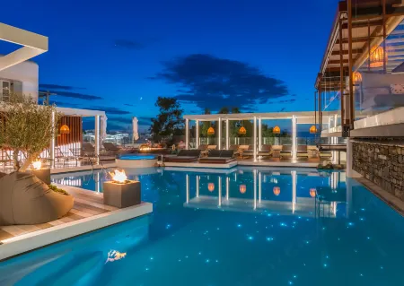 Semeli Hotel Mykonos Отели рядом с достопримечательностью «Paradise Beach»