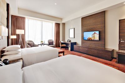 ハイアットデラックスルーム ハイアット リージェンシー マニラ シティ オブ ドリームズの写真