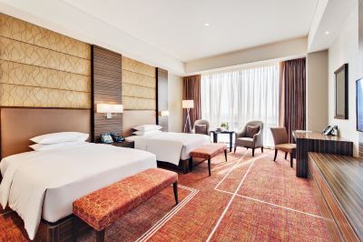 ハイアットデラックスルーム ハイアット リージェンシー マニラ シティ オブ ドリームズの写真