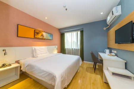 Shanghai Buxieryu Hotel (Baiyin Road Subway Station Branch) Отели рядом с достопримечательностью «Guyinxingshu Park»