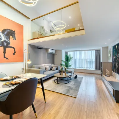 杭州鉑曼LOFT影院公寓（龍湖濱江天街店） 鄰近聚才路的酒店