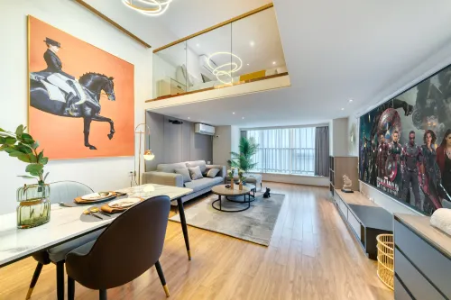 Hangzhou Boman LOFT Cinema Apartment (Longhu Binjiang Tianjie)