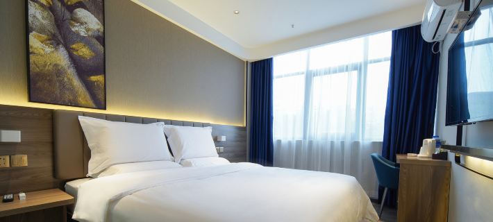 7 Days Premium Hotel (Deyang Wuzhou Square store) Hotéis em Deyang