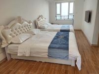 乐亭月岛未来海岸海景公寓 - 海景双大床房