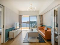 惠州小径湾四通上居海景度假公寓 - 轻奢现代270度两房三床套房
