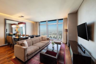 調理可能な1ベッドルームプレミアスイート オークウッドプレミア仁川の写真