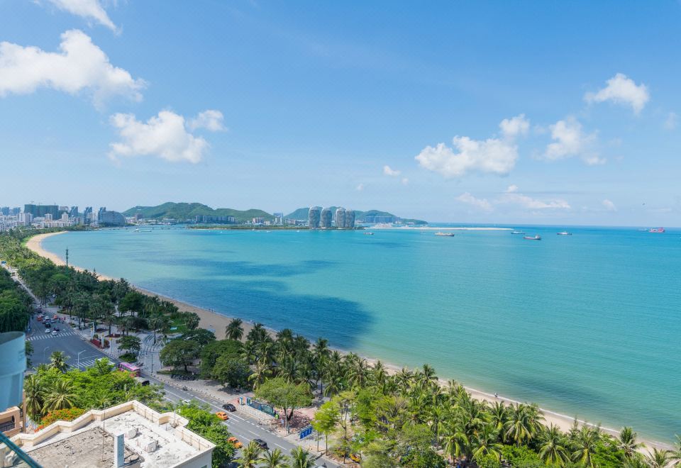 싼야 포 포인츠 호텔의 야경 또는 외부 전경 이미지